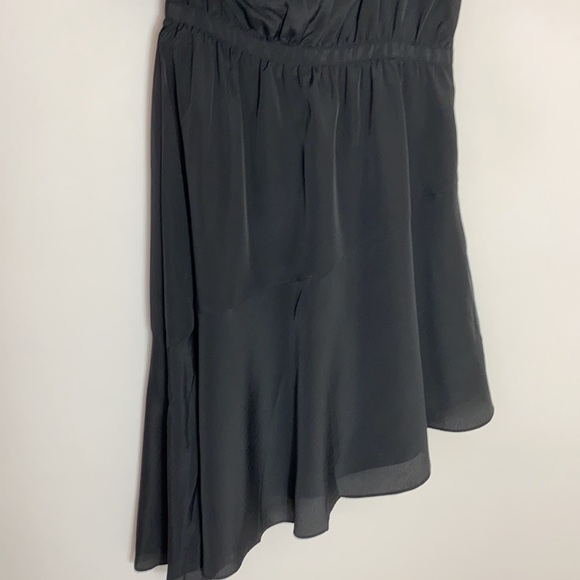 Likely Delbarton black ruffle one shoulder dress 4 NWT - Picture 4 of 10